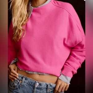 Pilcro Alani Mockneck Cashmere Sweater